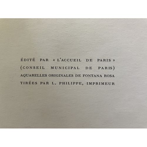 "Paris De La Jeunesse" Lithographie De Fontanarosa.