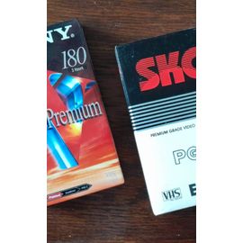 2 V H S - 1 Sony premium E-180 + 1 Skc pg E-240