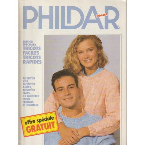 Phildar Mailles - Édition Spéciale : Tricots Faciles, Tricots Rapides (1er Trimestre 1985)
