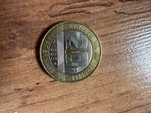 Pièce De 20 Francs Mont Saint Michel 1995