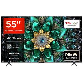 TCL 55Q6C 55" (140 cm), QD-Mini-LED, 4K, Onkyo 2.1 Sound System, 2025
