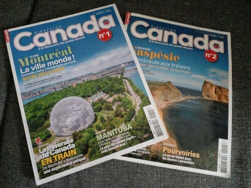 2 Magazines Sur Le Canada N ° 1 Et N°2