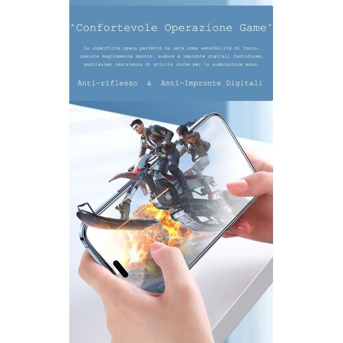 CAUC-Lot de 4, Verre trempé Mat (2 pièces) pour iPhone 15 Protecteur d'Objectif Caméra (2 pièces) Anti-reflets et Anti-traces de doigts 9H Mat Film Protection écran pour Apple 15,6,1\u201d
