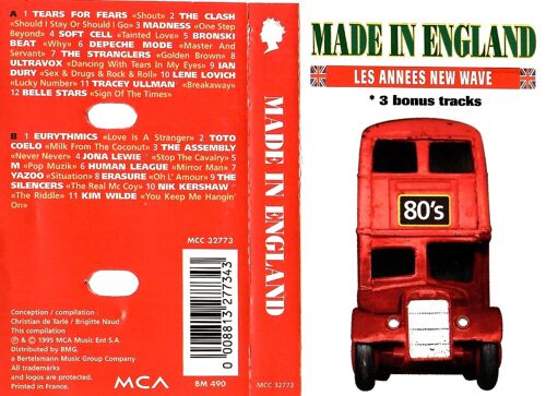 Made In England Les Années New Wave 80's + 3 Bonus Tracks