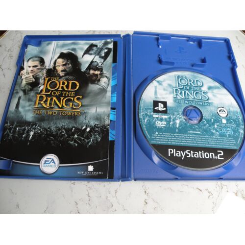 Jeu PS2 Le Seigneur Des Anneaux : Les Deux Tours - Version Française Complète - Bon état - Sortie 2005
