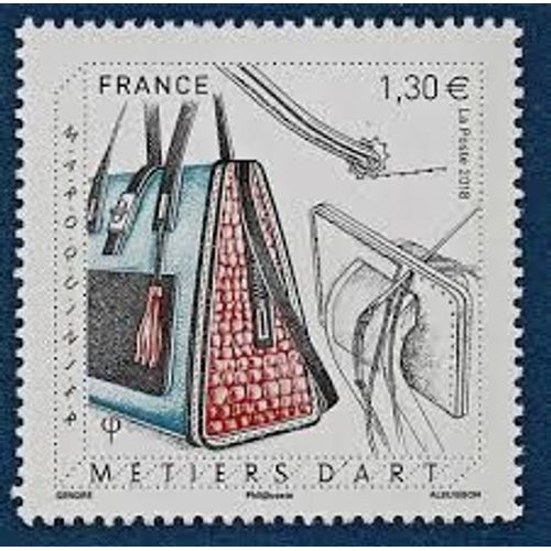 Métiers D'Art : Maroquinier Année 2018 N° 5209 Yvert Et Tellier Luxe