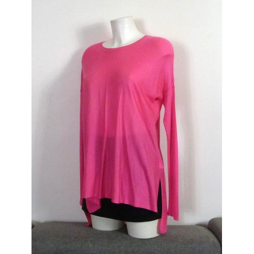 Pull Léger Long Rose À Manches Longues- Taille Xs- H&M