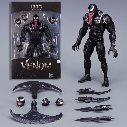 Marvel-Spider Man À Travers Le Spider Verse Légendes Marvel Venom Miles Morales Peter Toe Figurine Modèle Jouet Pour Enfants Cadeau