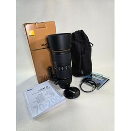 Objectif NIKON AF-S 70-200mm f/4 G ED VR