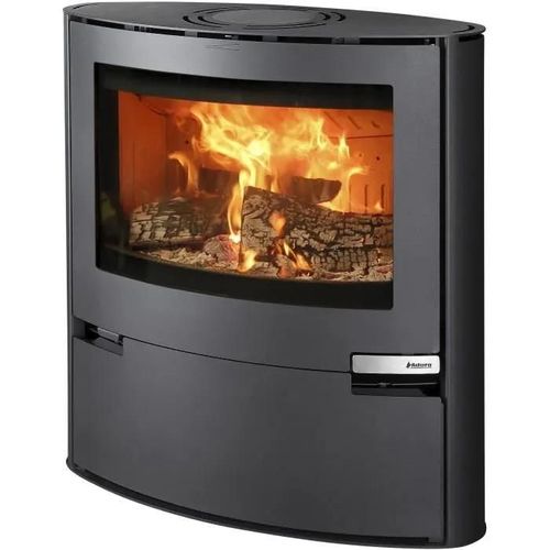 Poêle à bois en acier Aduro en acier 15 6.5kW 140m²