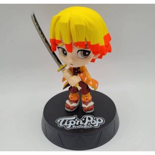 Zenitsu Agatsuma Figurine Demon Slayer Tip'n'pop Color Variation Objet De Collection Manga Statue
