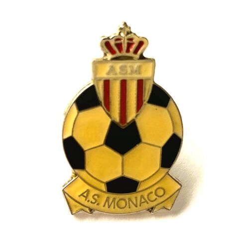 Pins Football Asm As Monaco Blason Ballon