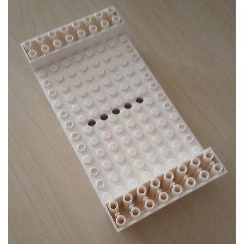Pièce LEGO (Friends) coque bateau blanc