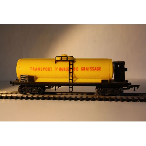 Wagon Ho Jep "Transport D'huile De Graissage" Avec Guérite-Jep-Jep