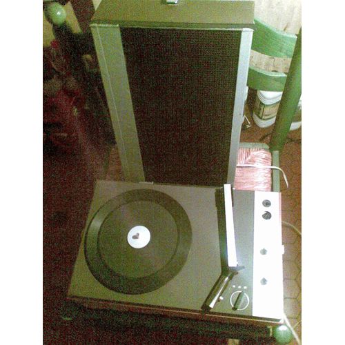 RADIOLA 633 - électrophone mallette bois - mono - années 70