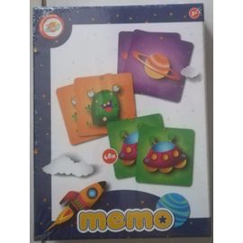 Memory Mémo Thème Espace - 48 Cartes