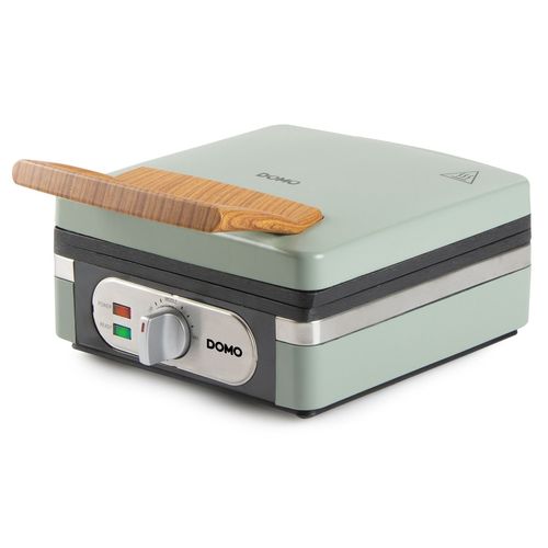 Gaufrier Domo DO9273W - gaufres rectangulaires 4x7 - sage green