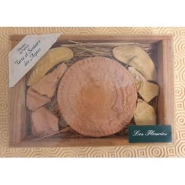 Diffuseur De Parfum En Terre Cuite - Motifs Incas - Marque Terre Et Senteurs Des Aspres