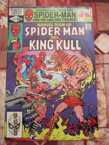 Marvel Team Up Featuring Spiderman And King Kull 112