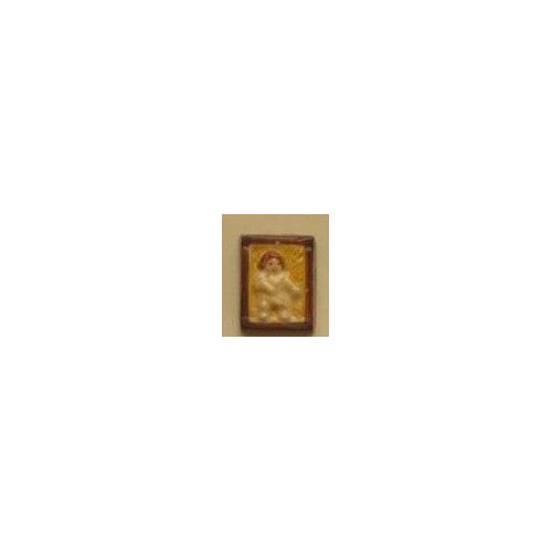 Fève Jésus. Série Santons Prestiges Décorés. Prime, 1992