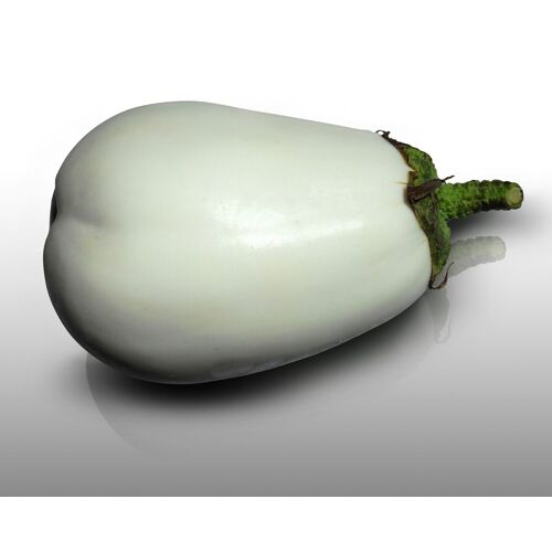 25 Graines À Semer - Le Grenier D'abondance - Aubergine Blanche Easter Egg Hybride F1