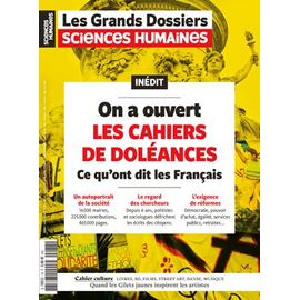Grands Dossiers Sciences Humaines 78 On A Ouvert Les Cahiers De Doléances
