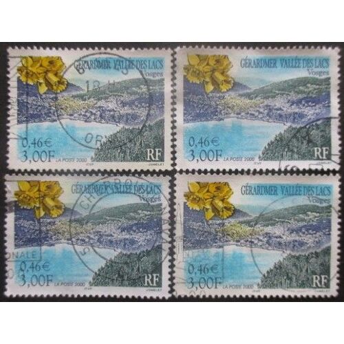 France N°3311 X 4 Oblitéré