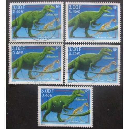 France N°3334 X 5 Oblitéré