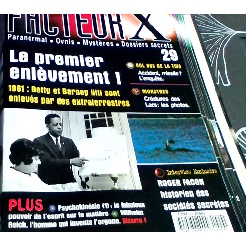 Facteur X N° 29 . Le Premier Enlevement . Roger Facon