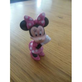 Figurine Minnie Robe Rose À Pois Disney