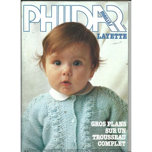 Phildar Mailles Layettes 1981 48modèles Et Explications