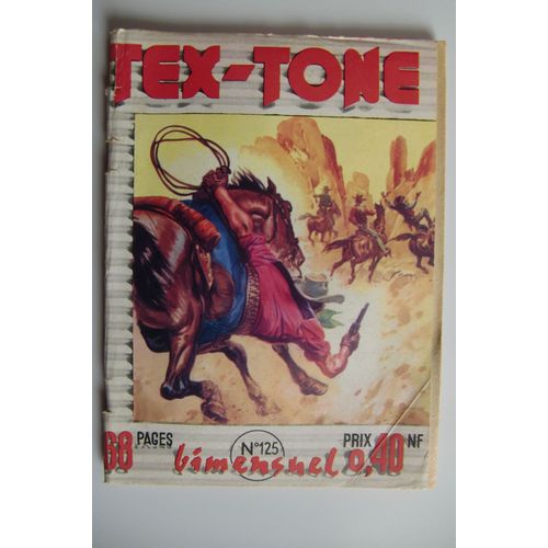 Bd Petit Format Tex-Tone N° 125 Du 10 Juillet 1962