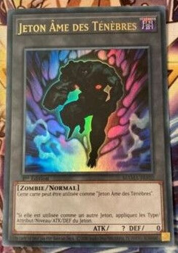 Yu Gi Oh Mama Fr102 Jeton Âme Des Ténèbres Ultra Rare