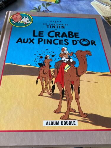 B.D Les Aventures De Tintin  Le Crabe Aux Pinces D Or / Au Pays De L Or Noir 