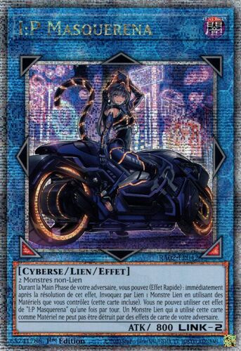 Yu Gi Oh Ra02 Fr042 I:P Masquerena Platinum Secret Rare