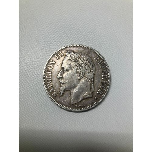 Pièce De 5 Francs Napoléon Iii En Argent