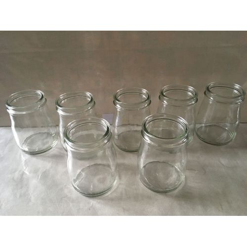 7 Pots En Verre Style Yogourth