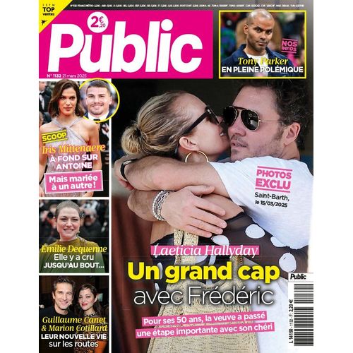 Public N°1132 : Laeticia Hallyday, Un Grand Cap Avec Frédéric