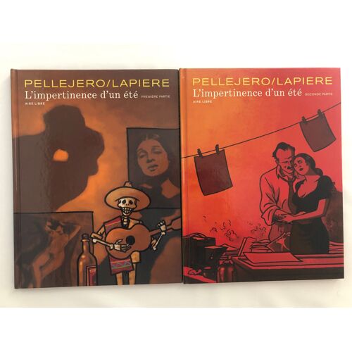 L'impertinence D'un Été Tomes 1, 2 De Pellejero & Lapière - Série Compléte En Eo De Mars 2009 À Mai 2010 - Éditions Aire Libre - Lot De 02 Bd