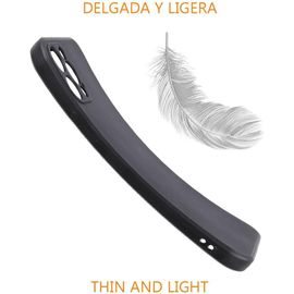 Coque pour Samsung Galaxy A5 2018, TPU Noir en Silicone, Ultra Fine 0.33mm