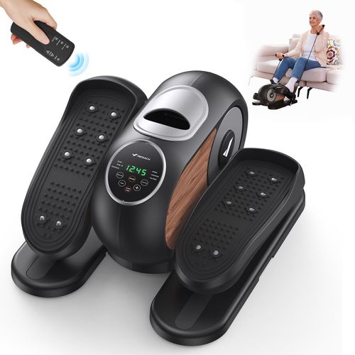 Mini Vélo Elliptique Electrique - Merach, Pour Bureau Et Maison, Avec Télécommande, Écran Led, Tapis Antidérapant, 12 Vitesses