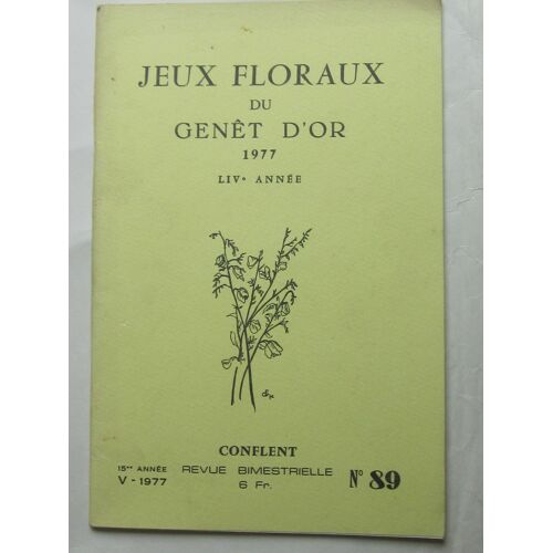 Conflent V 1977 N°89 Jeux Floraux Du Genet D'or