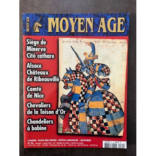 Moyen Âge # 34 Heimdal Cathares Minerve Poliorcétique Châteaux De Ribeauvillé Héraldique Toison D'or Chandeliers À Bobine Alsace Châteaux Girsberg Hoh Rappolstein Enluminures Peintures Murales Auron