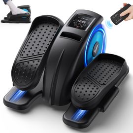 Mini Vélo Elliptique Électrique Pour Bureau & Maison Merach - Télécommande, Écran Lcd, 12 Vitesses, Tapis Antidérapant