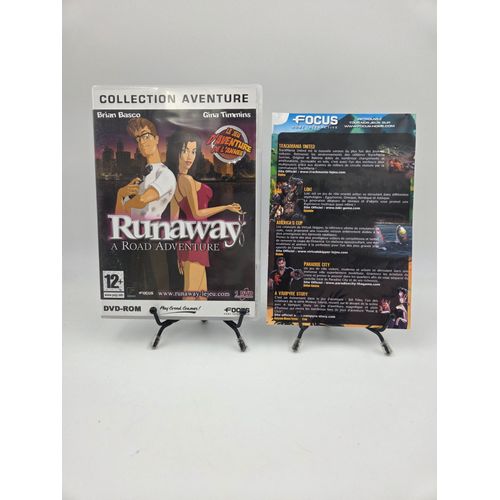 Jeu Pc Runaway : A Road Adventure (Collection Aventure) En Boite, Complet