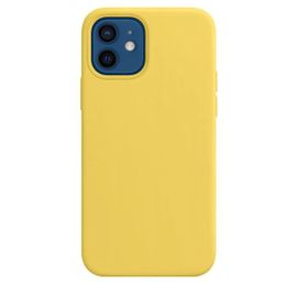 Coque Pour Iphone 13 Mini (5,4'') Silicone Slim Jaune