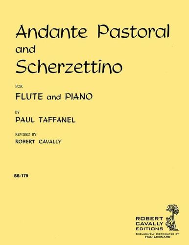 Paul Taffanel : Andante Pastoral And Scherzettino For Flute And Piano - Southern Music Company