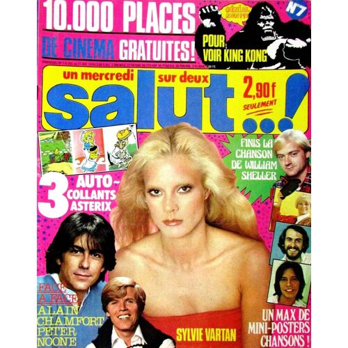 Salut 7 8 1976 Vartan/Distel/Cheryl/Juvet/Cordy/Chamfort/Bonnardot/Joelle/Dave/Sheller/Yoni/Cloclo