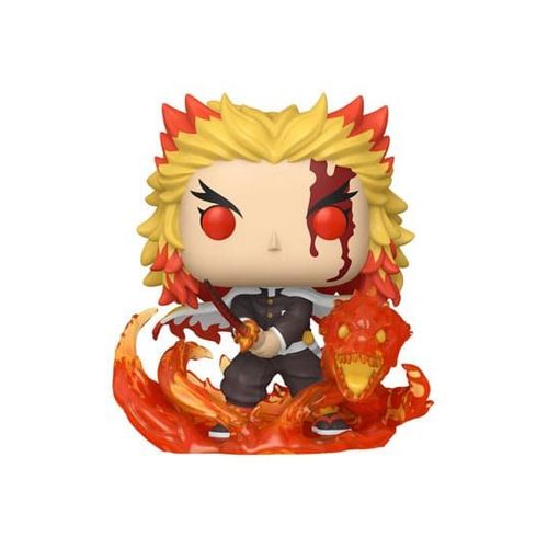 Demon Slayer: Kimetsu No Yaiba Pop! Animation Vinyl Figurine Kyojuro Rengoku 9th Form Exclusive 9 Cm