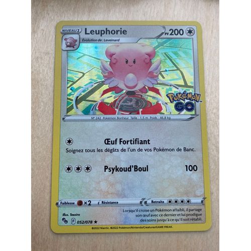 (1834) Leuphorie 52/78 Pokemon 